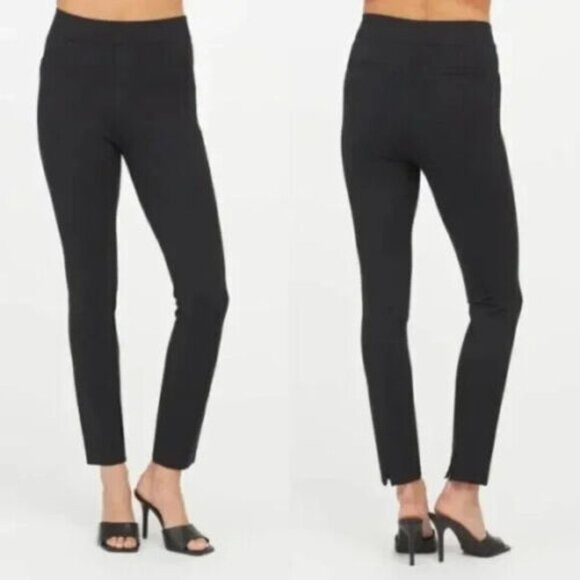 Spanx Perfect Backseam Skinny in Stretch Ponte Pants Medium Business Casual - Picture 1 of 10
